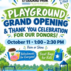 STODDARD PARK PLAYGROUND OPENING CEREMONY